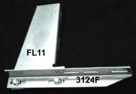 Running Board Mounting Bracket Kit For Transender Running Boards 99-16 Ford F250/F350/F450/F550 Standard Cab Heavy Gauge Steel Silver Owens Products