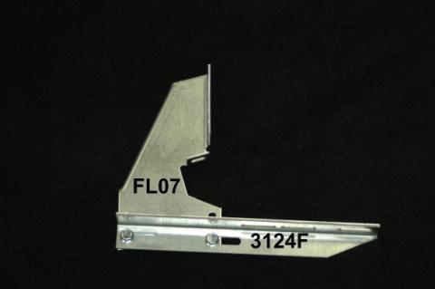 Running Board Mounting Bracket Kit For Transender Running Boards 99-07 Silverado/Sierra Classic Extended Cab Heavy Gauge Steel Silver Owens Products