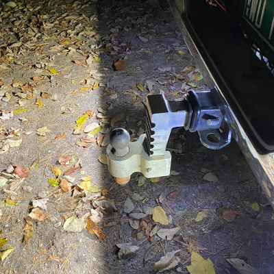 20-Present Chevy GMC 2500 3500 Chrome Series Bolt On Hitch Bar Reverse Light Kit