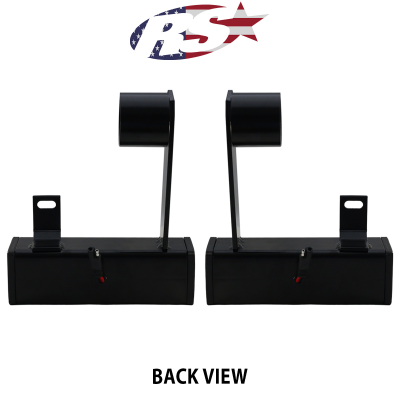 20-Present Chevy GMC 2500 3500 Chrome Series Bolt On Hitch Bar Reverse Light Kit