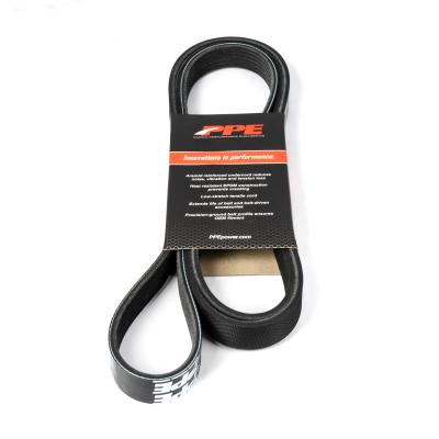 HIGH-PERFORMANCE HEAVY-DUTY SERPENTINE BELT - 2002-2010 DURAMAX W/ PPE DUAL FUELER, OR 2002-2005 STOCK DUAL ALTERNATOR (105A) NO VACUUM PUMP