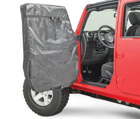 Jeep Hard Door Storage Bags For 76-2024 Jeep CJ JK JL Wrangler Black Pair MasterTop