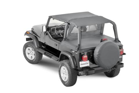 Jeep YJ Bimini Top Plus For 92-95 Wrangler YJ Black Diamond MasterTop