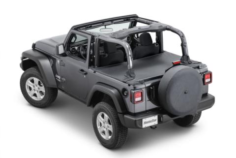 Tonneau Cover 2018-2024 Jeep JL Wrangler 2Dr HardTop Models MasterTwill MasterTop