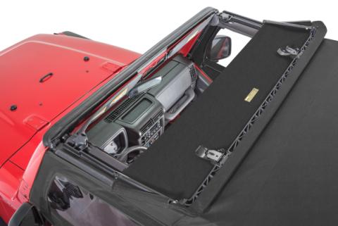 Jeep Replacement Top With Doorskins Tinted Glass For 97-06 Wrangler TJ Black MasterTwill MasterTop