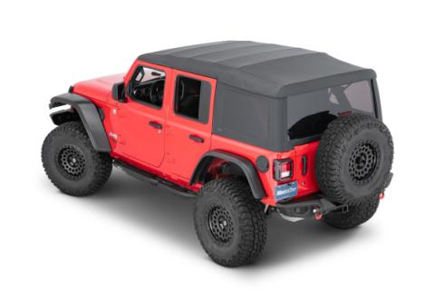 MasterTop Complete Top 18-Present Jeep JLU Wrangler 4 Door, Black Diamond MasterTop