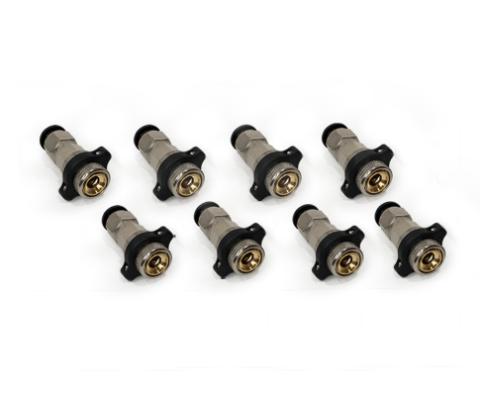 Jeep JK Tire Inflator System 4 Tire For 07-18 Wrangler JK 2/4 Door W/Engine Mount With Box, Fittings, Hoses and Storage Bag Black UP Down Air