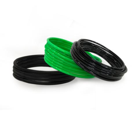 Jeep JK Tire Inflator System 4 Tire For 07-18 Wrangler JK 2/4 Door W/Engine Mount With Box, Fittings, Hoses and Storage Bag Black UP Down Air