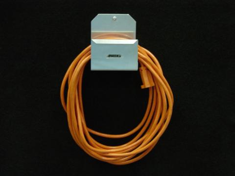 RaceMates Electrical Cord Hanger / Smooth Mill Finish Aluminum / Owens Products