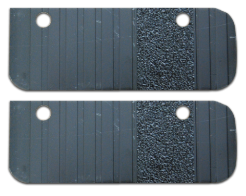 End Caps for Owens Classic Running Boards / Extruded Aluminum / Black / Pair / Owens Products