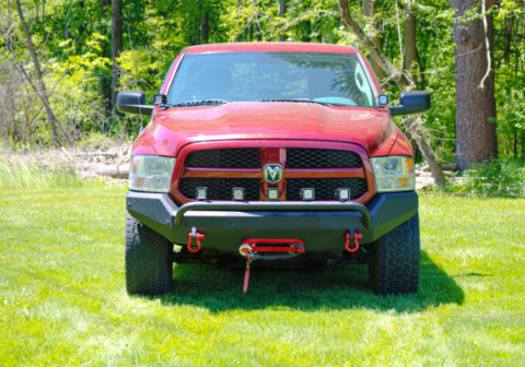 13-Current Ram 1500 Classic Anglerfish Front Bumper Fishbone Offroad