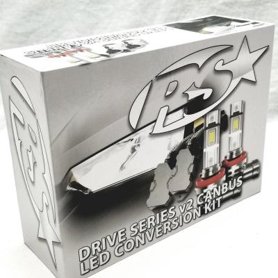 H1 2,500 LUX Driverless Plug-N-Play LED Headlight Kit w/ Canbus Decoder 3 Year Warranty V2 DRIVE Series Race Sport Lighting