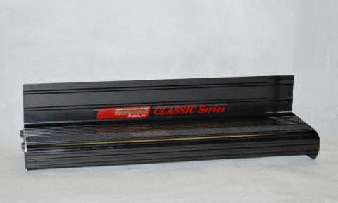Running Boards Classicpro Series Extruded 4 Inch Black 11-16 Ford F250/F350 Super Duty Long Bed 8 Ft W/O Flares 4 Inch Riser Aluminum Black Owens Products