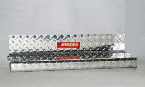 Running Boards Classicpro Series Diamond 4 Inch 97-23 Chevrolet Express/GMC Savana W/O Cladding 4 Inch Riser 135 Inch Aluminum Owens Products