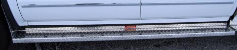Running Boards Classicpro Series Diamond 2 Inch 15-18 Sierra 2500/3500 Crew Cab Aluminum Owens Products