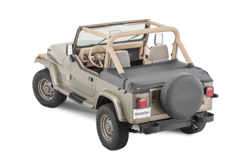 Jeep YJ Tonneau Cover For 87-91 Jeep Wrangler YJ Black Diamond MasterTop
