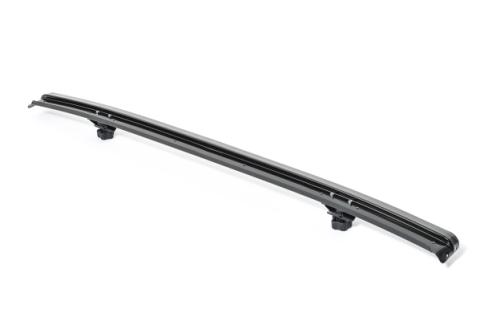 Jeep JK No Drill Windshield Header For 07-18 Wrangler JK Black MasterTop