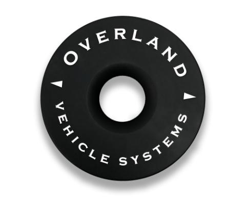 Soft Shackle Recovery Ring Combo Pack - 45,000 lb - Black Overland Vehicle Systems