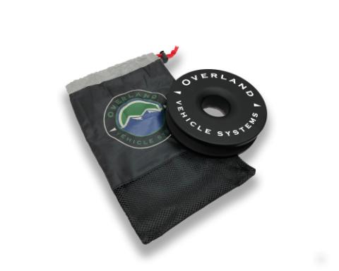 Soft Shackle Recovery Ring Combo Pack - 45,000 lb - Black Overland Vehicle Systems