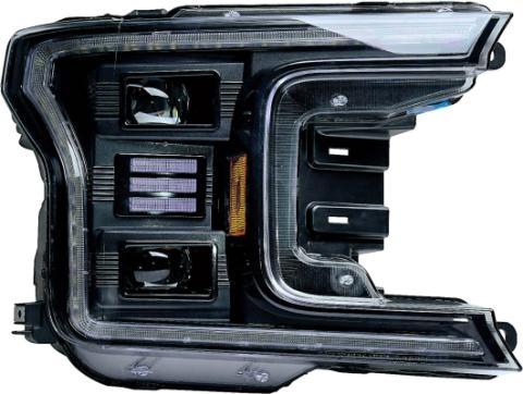 18-19 Ford F150 Headlights White DRL Essential Series OLM