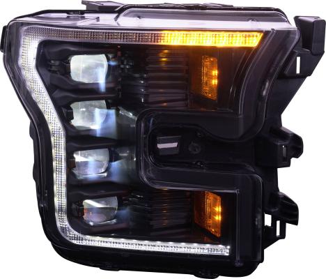 2015-2017 Ford F150 Bi-Beam Headlights Infinite Series White DRL OLM