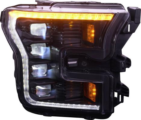 2015-2017 Ford F150 Bi-Beam Headlights Infinite Series White DRL OLM