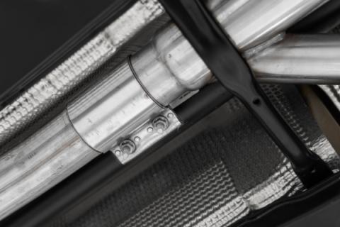 2022-Up Volkswagen Golf R MK8 T304 Stainless Steel 3 Inch Cat-Back Quad Split Rear Valve Delete MBRP