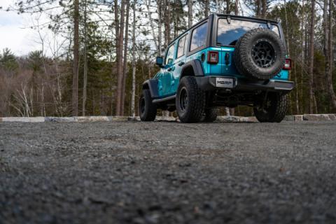 Jeep JL 2.5 Inch Axle Back Exhaust Pipe Single Rear Muffler Bypass For 18-24 Wrangler JL 2/4DR MBRP