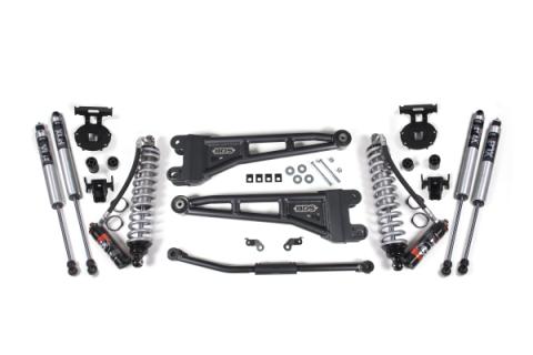 2.5 Inch Lift Kit w/ Radius Arm Coil-Over Conversion Ford F250/F350 Super Duty 11-16 4WD Diesel 4 Inch Block Kit FOX 2.5 Performance Elite