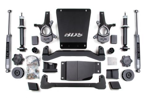 4 Inch Lift Kit Avalanche Surburban Tahoe or Yukon 1500 07-14 4WD 2 Inch Lift Coil Spacer Fox 2.0 Performance Shocks