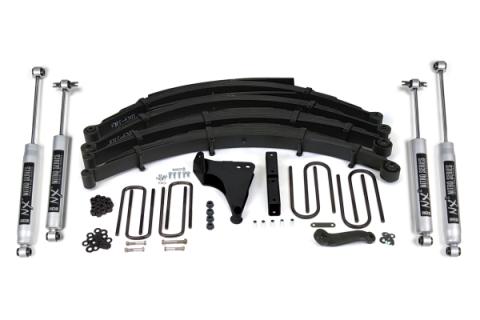 8 Inch Lift Kit Ford F250/F350 Super Duty 99-04 4WD Radius U Bolt Fox 2.0 Performance