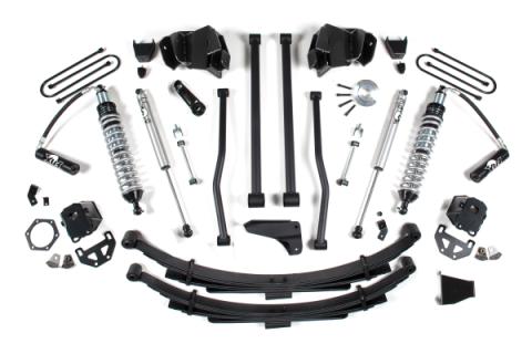 6 Inch Lift Kit Long Arm & FOX 2.5 Coil-Over Conversion Dodge Ram 2500/3500 03-07 4WD Fox 2.5 Performance Shocks Diesel Block Kit Fox 2.5 Performance Shocks