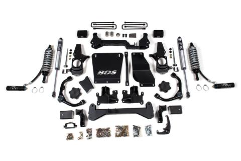4.5 Inch Lift Kit FOX 2.5 Coil-Over Conversion Silverado/Sierra 2500HD/3500HD 01-10 Diesel Fox 2.5 Performance Shocks