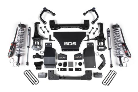 2.5 Inch Lift Kit FOX 2.5 Performance Elite Coil-Over Chevy Trail Boss or GMC AT4 1500 19-24 4WD Diesel Fox 2.5 Performance Elite Shocks 