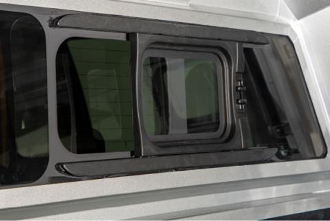 Silverado/Sierra Truck Bed Cap SmartCap EVOa Adventure Matte Black For 19-24 Chevrolet Silverado/Sierra 1500 6.5 Foot Standard Bed SmartCap