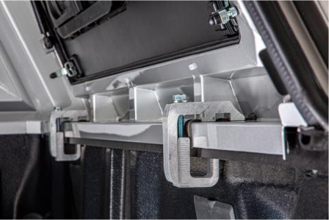 Silverado/Sierra Truck Bed Cap SmartCap EVOa Adventure Matte Black For 19-24 Chevrolet Silverado/Sierra 1500 6.5 Foot Standard Bed SmartCap