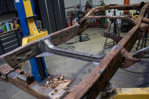 Mid Frame Crossmember For 07-19 GM Pickups Rust Buster Frameworks