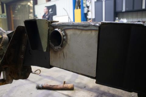 Rear Fuel Tank Crossmember For 01-10 GM Pickups Rust Buster Frameworks