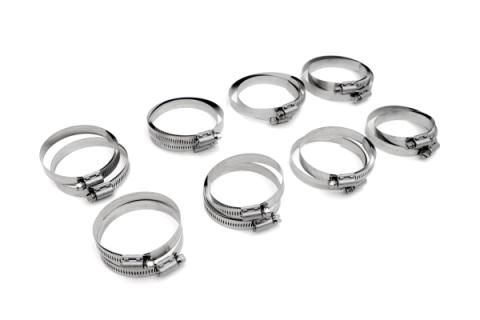 Front Mount Intercooler Kit Black Coated Black Piping For Subaru 08-14 STI GrimmSpeed