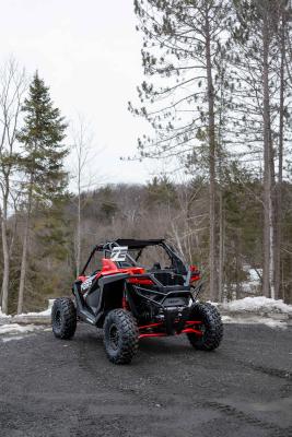 Stacked Dual Slip On Exhaust Pipe For 20-Up Polaris RZR Pro XP Turbo Performance Series MBRP