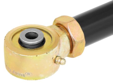 Johnny Joint Trac Bar 97-06 Wrangler TJ and LJ Unlimited Rear Bolt-On Adjustable Greasable 1.25 Inch DOM Tubing For Stock Housings/Aftermarket Trac Bar Brackets RockJock 4x4