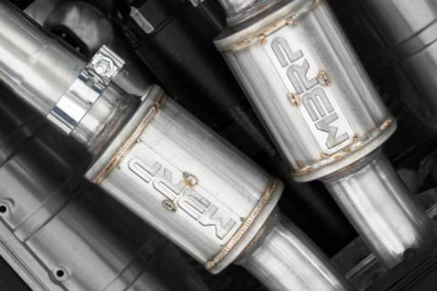 2023-Up Nissan Z 3.0L Armor Pro 3 Inch Cat-Back Dual Rear Exit T304 with Carbon Fiber Tips MBRP