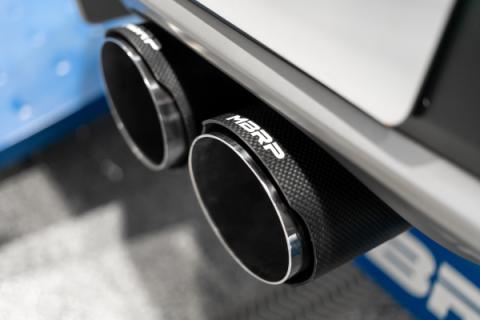 2019-2021 Hyundai Veloster Armor Lite Aluminized Steel 3 Inch Cat Back Dual Split Center Rear Exit Exhaust Sytem MBRP