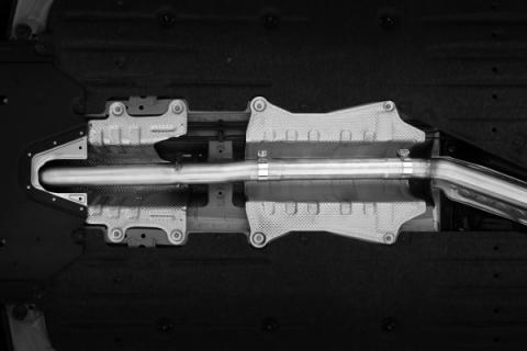 23-Up Honda Civic Type R 2.0L 3 Inch Cat-Back Exhaust System Armor Pro T304 Stainless Steel Triple Center Outlet with Burnt End Tips Active Exhaust MBRP