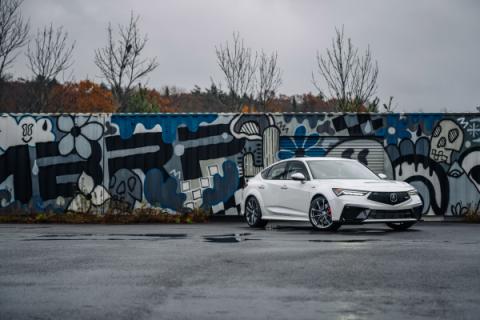 2024 Acura Integra Type-S 2.0L 3 Inch Cat-Back Exhaust System, Armor Pro T304 Stainless Steel Triple Center Outlet with Burnt End Tips, Active Exhaust, MBRP