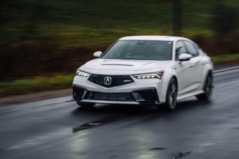 2024 Acura Integra Type-S 2.0L 3 Inch Cat-Back Exhaust System, Armor Pro T304 Stainless Steel Triple Center Outlet with Burnt End Tips, Active Exhaust, MBRP