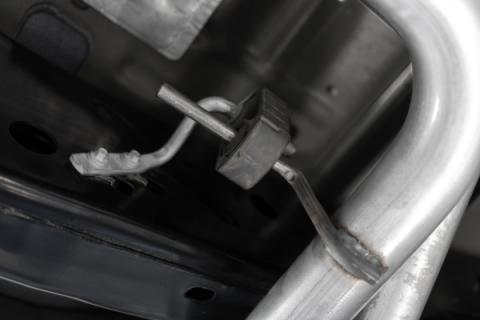 3 inch Cat-Back 2.5 inch Dual Pre-Axle (Race Profile) Black Coated  21-Up F-150 MBRP