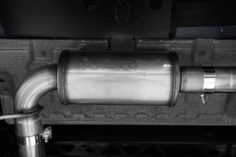 2021-Up Ford Bronco 2.3L/2.7L T304 Stainless Steel 3 Inch Cat-Back Single High Clearance Rear Exit Touring Armor Pro MBRP