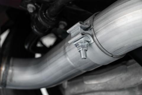 18-23 Ford Mustang GT 5.0L T304 Stainless Steel 3 Inch Cat-Back Dual Rear with Quad Carbon Fiber Tips Street Version MBRP