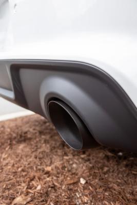 2015-Up Dodge Durango/Charger Black-Coated Tips 5 Inch OD Out, Angle Cut, Sold In Pairs MBRP